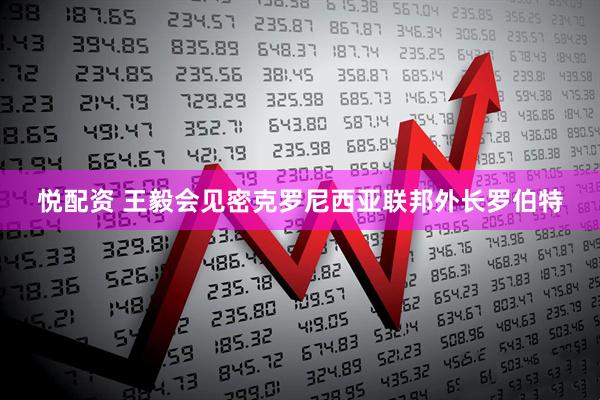 悦配资 王毅会见密克罗尼西亚联邦外长罗伯特