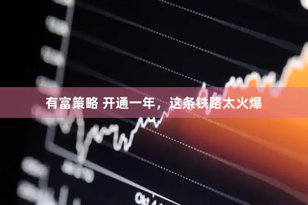 有富策略 开通一年，这条铁路太火爆