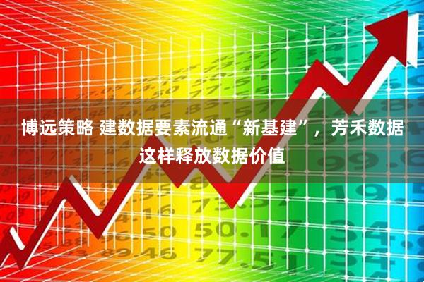 博远策略 建数据要素流通“新基建”，芳禾数据这样释放数据价值